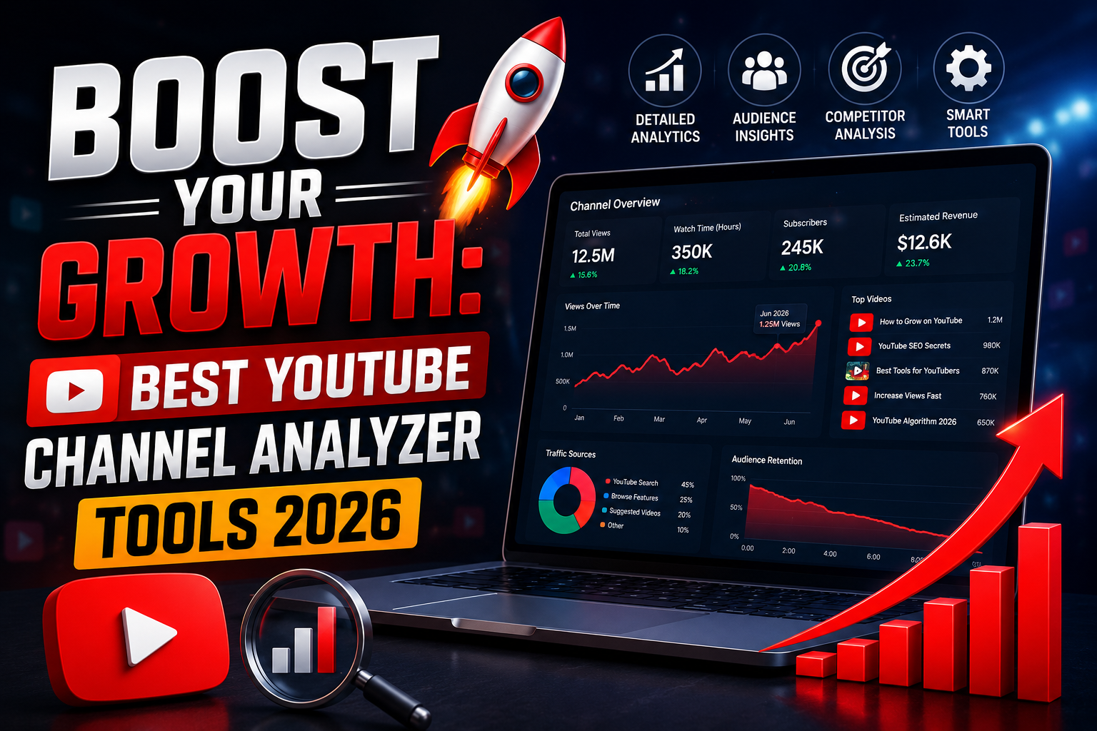 Boost Your Growth: Best YouTube Channel Analyzer Tools